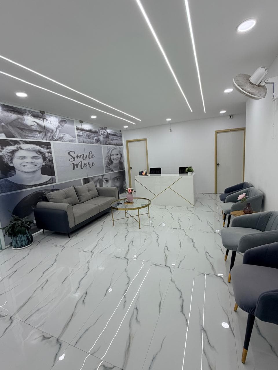 Vanya Dental Reception & Waiting Lounge