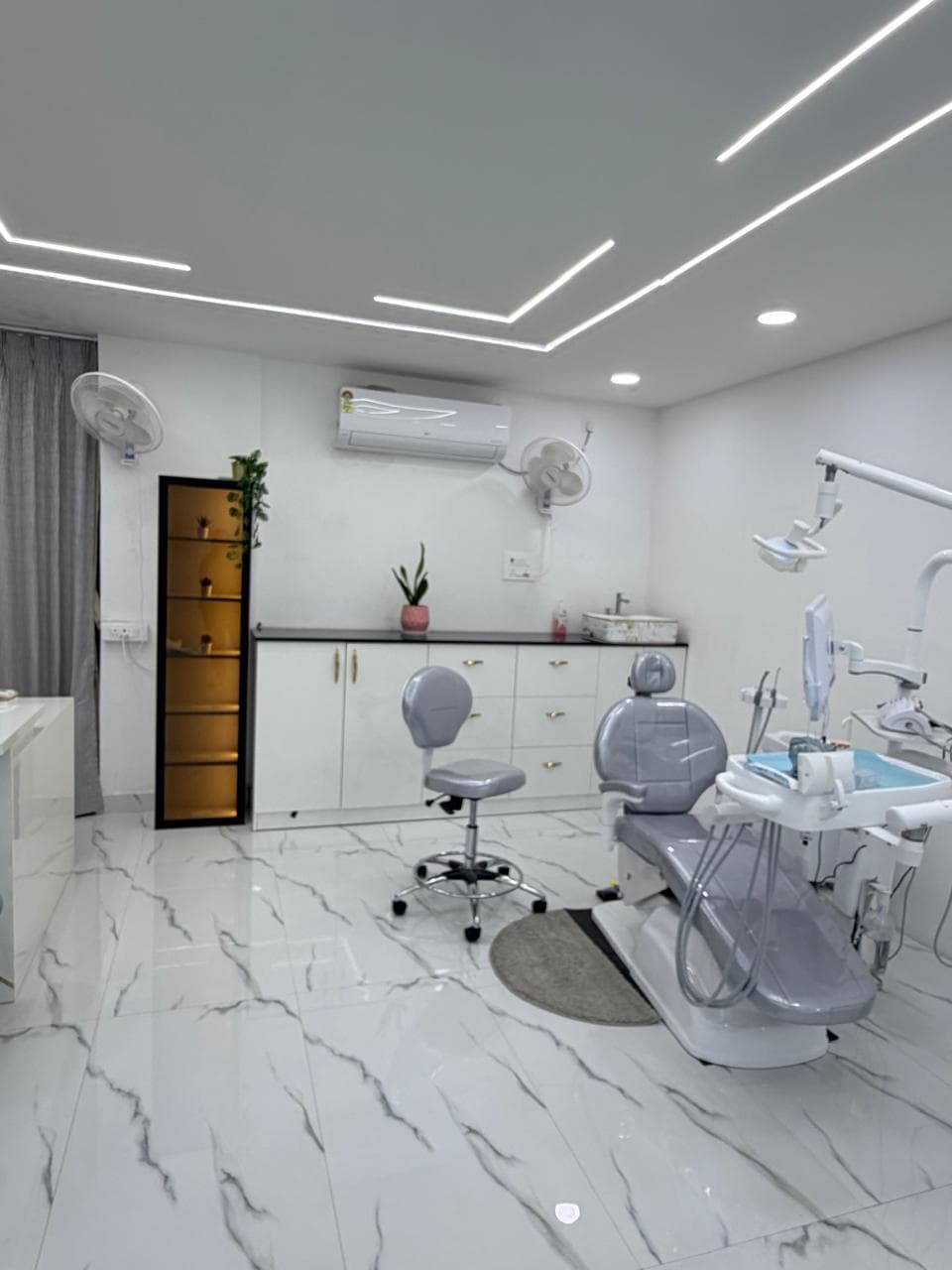 Sterilized treatment room at Vanya Dental